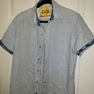 Robert Graham Mens button down shirt size M🌞